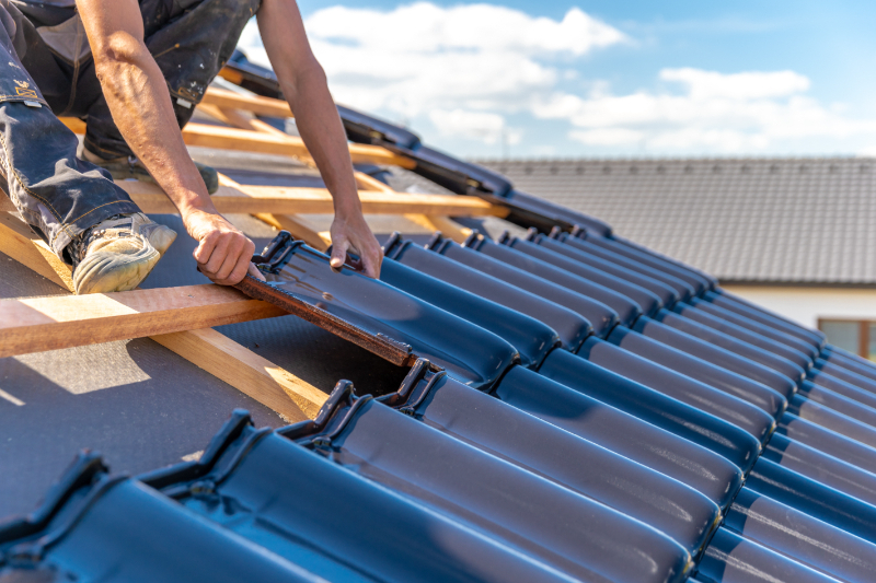 Replacing Roof Tiles - Satellite Dish Installation Costs UK